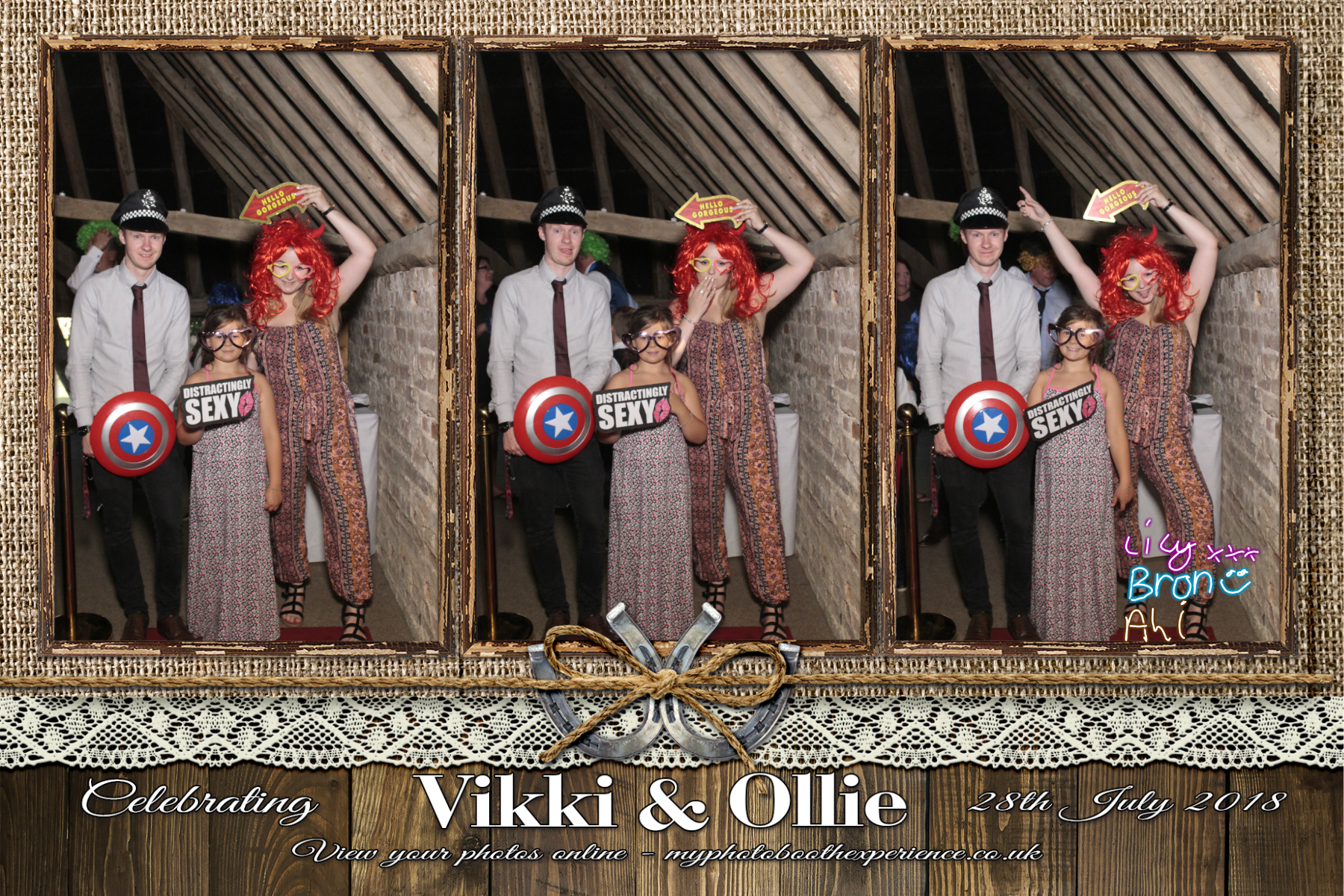 Vikki & Ollie's Wedding | View more photos from the event at gallery.myphotoboothexperience.co.uk/u/MyPhotoBoothExperienceLtd/Vikki-Ollies-Wedding